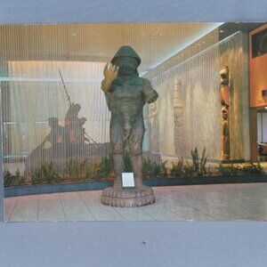 Vintage Postcard - Cowichan Indian Greeting Figure Victoria - Wright Everytime